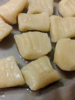 Una foto de Ñoquis caseros