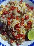 ข้าวผัดเบคอน