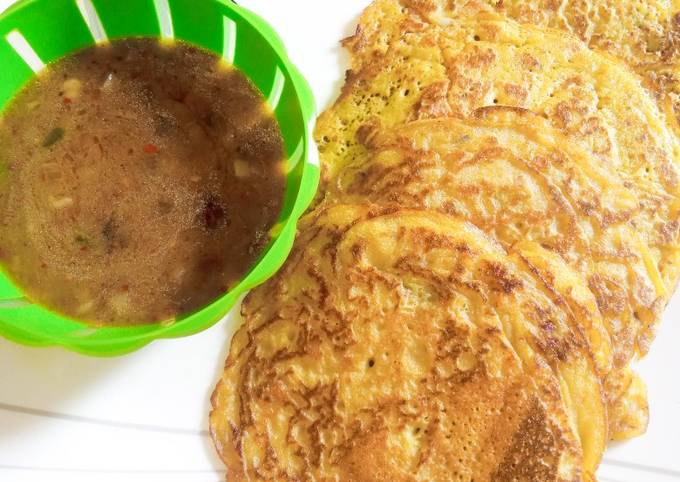 Recipe of Homemade Rice pancake