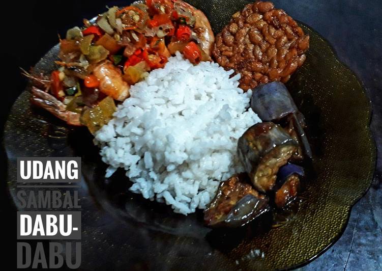 PATUT DICOBA! Resep Udang sambal dabu-dabu