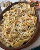Lumaconi con relleno vegetariano