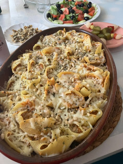 Una foto de Lumaconi con relleno vegetariano