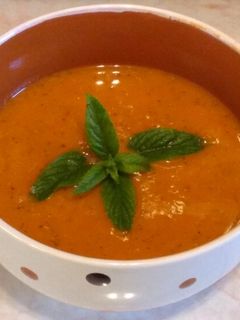 Török vöröslencseleves recept fotója