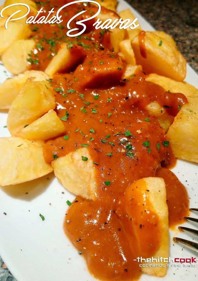 Una foto de Patatas bravas (sin tomate, claro)