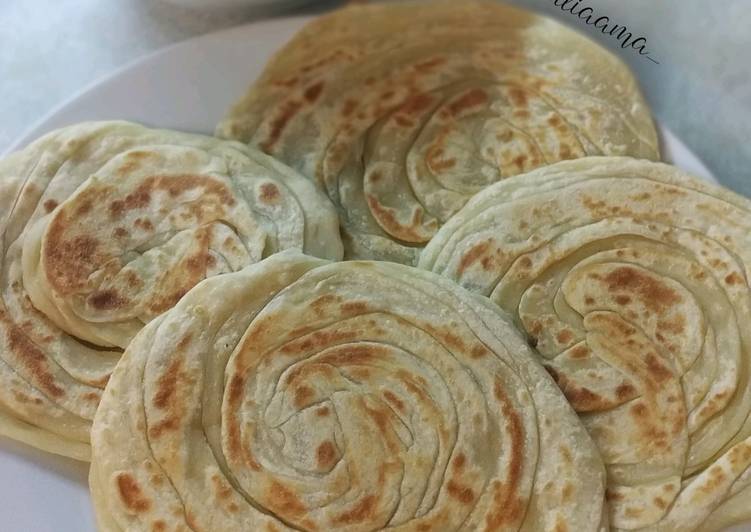 Cara Bikin Roti Paratha / Roti Canai / Roti Maryam Anti Gagal