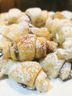 Nutellás diós falatkák recept fotója