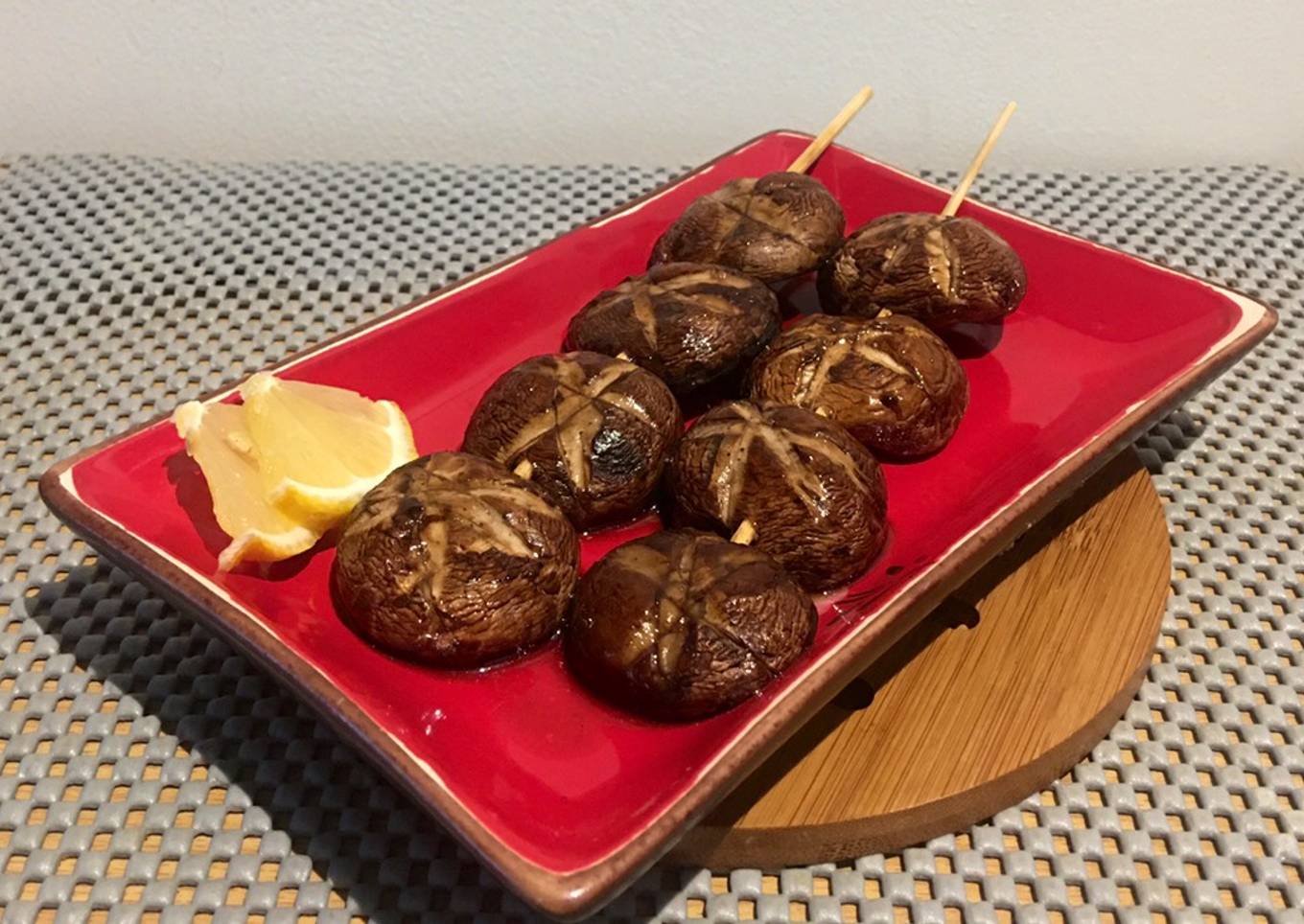 Sate jamur shitake anti ribet