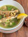 Sop Kepala & Kaki Kambing Muda