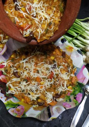 A picture of Mexican khichdi.