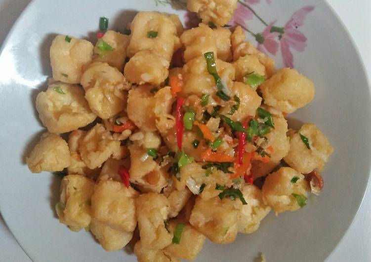 Resep Tahu Cabe Garam dapursabilla yang Lezat Sekali