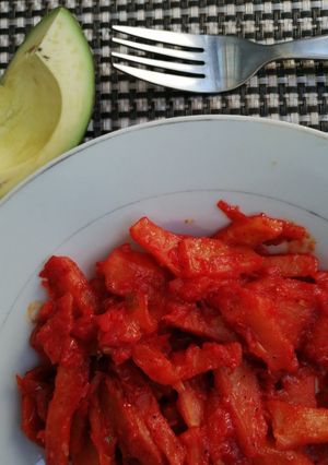 A picture of Chips Karanga aka Masala Fries.