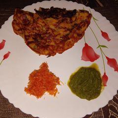 A picture of Leftover Rice Chila.