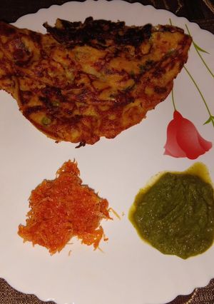 A picture of Leftover Rice Chila.
