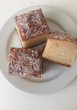 صورة لوصفة كيكة مجنونه من غير بيض 😍❤️😋