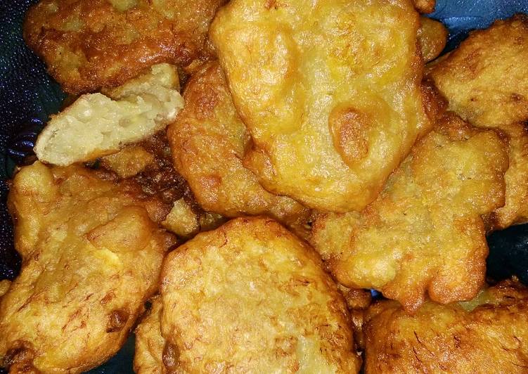 Bahan mengolah Bakwan pisang oetmeal Anti Gagal