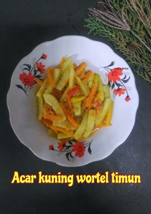 Foto resep Acar kuning wortel timun