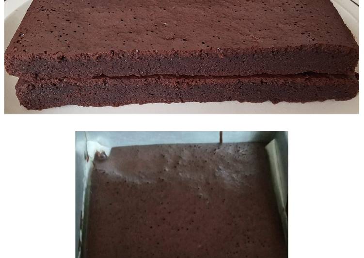 Langkah Mudah untuk Menyiapkan Kladdkaka Swedish Sticky Chocolate Cake, Lezat Sekali