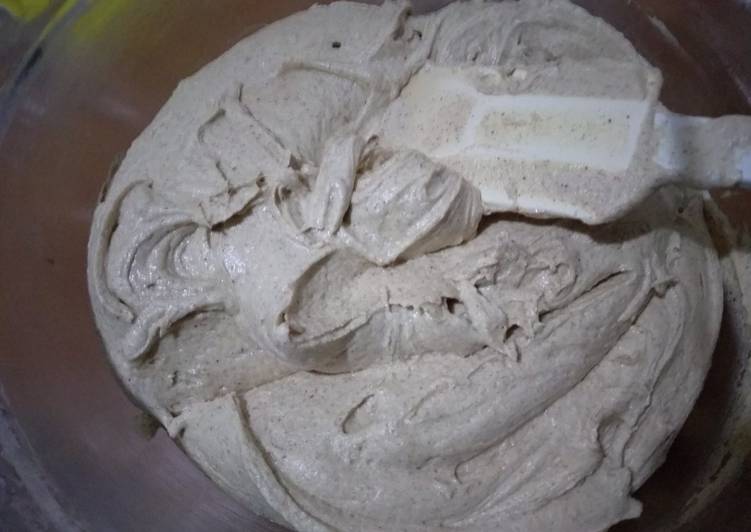 Step-by-Step Guide to Prepare Any-night-of-the-week Peanut butter cream frosting#charityrecipe#4wkschallenge