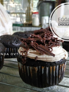 Foto resep Eggless chocolate cake