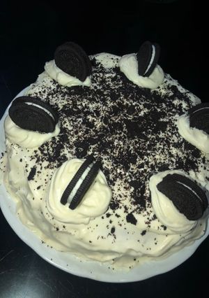 Una foto de Bizcochuelo de vainilla y oreo