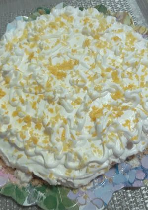 Una foto de Lemon Pie Sin Horno