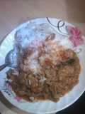 Plain rice and sosi#festive contest kakamega