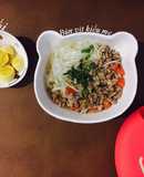 Bún vịt kiểu mẹ - ăn dặm