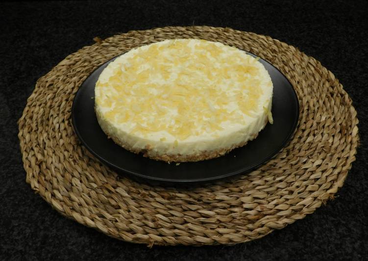 Tarta fría de limón