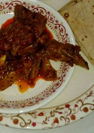 A picture of Chicken curry.