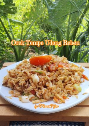 Foto resep Orek Tempe Udang Rebon