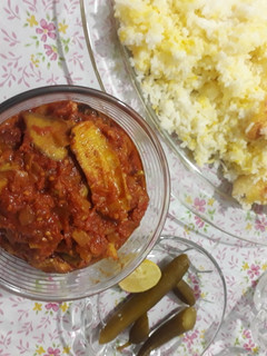 عکسی از دستور خورشت کدو و بادمجون (گیاهی)