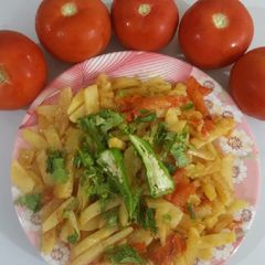A picture of Aalu fries bhujya.