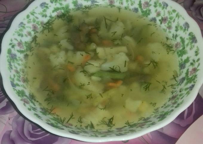 Как приготовить диетический овощной суп, рецепт диетического овощного супа