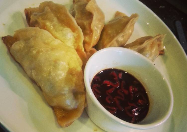 Weezy's incredible pork pot stickers!