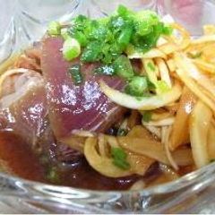 A picture of I Really Don't Want to Share this Recipe!? Fisherman's Marinated Skipjack Tuna.