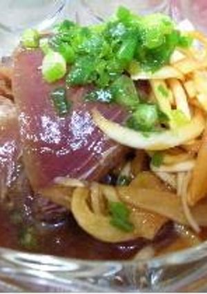 A picture of I Really Don't Want to Share this Recipe!? Fisherman's Marinated Skipjack Tuna.