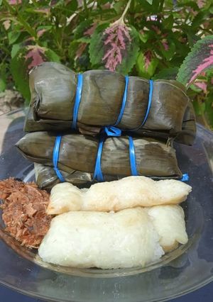Foto resep Buras Ketan Putih