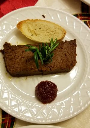Hình của món Pate Gan Gà.