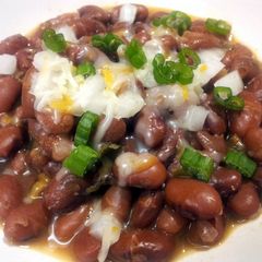 A picture of Texas pintos.