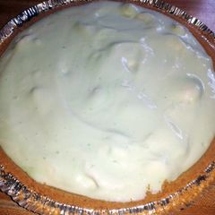 A picture of weight watchers key lime pie.