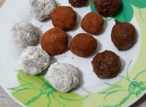Foto de Brigadeiro de banana saudável