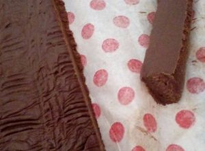 Una foto de Fudge de chocolate