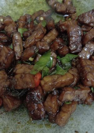 Foto resep Tempe kecap simple