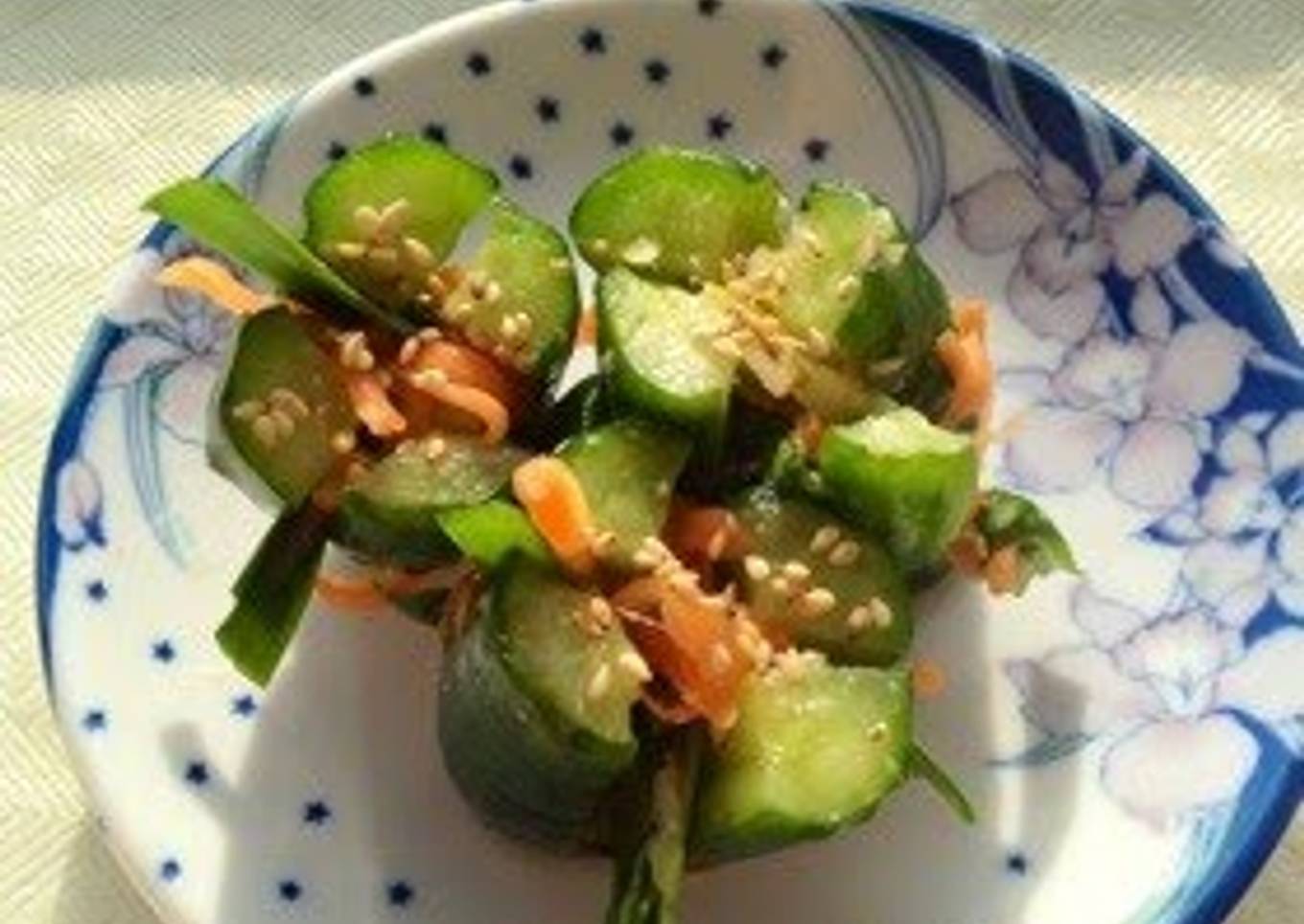 Korean-Style Cucumber Kimchi