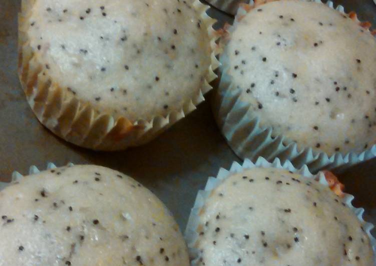 Recipe of Ultimate Cranberry poppyseed muffins