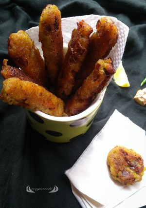 পোহা ফিঙ্গারস (poha fingers recipe in bengali) রেসিপির প্রধান ছবি