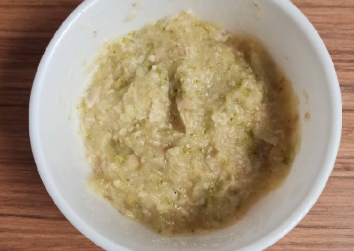 MPASI kentang ayam tempe