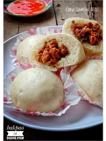 Cara Mudah Menyiapkan Resep Bakpao isi daging ayam yang Menggugah Selera Anti Ribet, Bikin Ngiler