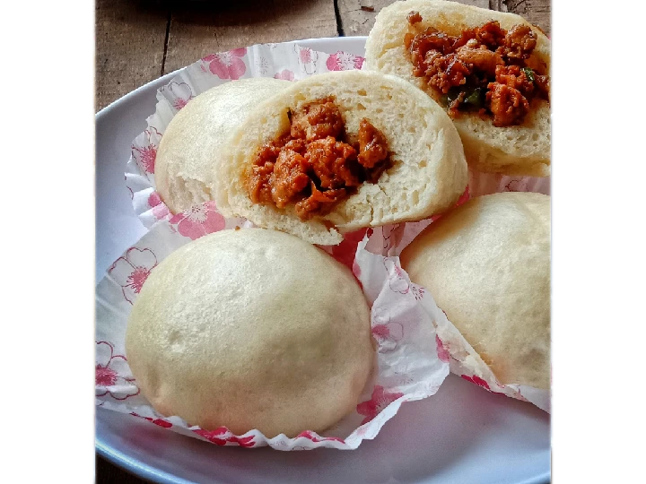 Cara Mudah Menyiapkan Resep Bakpao isi daging ayam yang Menggugah Selera Anti Ribet, Bikin Ngiler