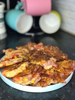 Фото Оладки як піца🍕.